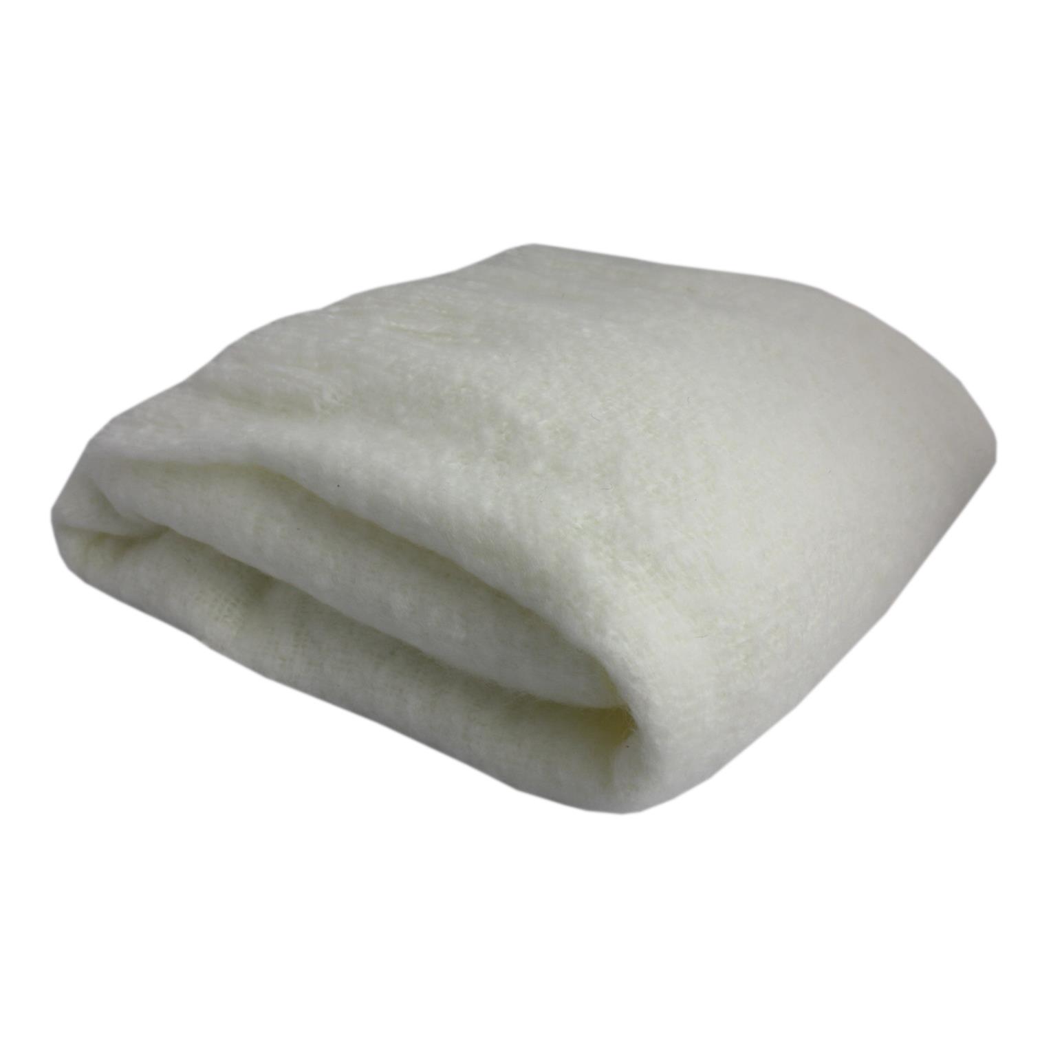 French Country Throw Tassle Off White